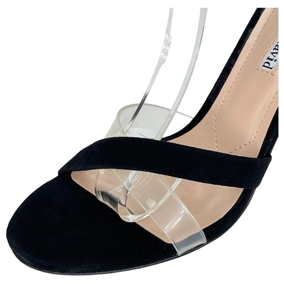 Charles David Courtney Black Suede Leather Womens Heels Size 9.5M - Picture 7 of 12